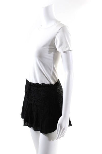 Becca by Rebecca Virtue Women's Black Mini Skirt Size S