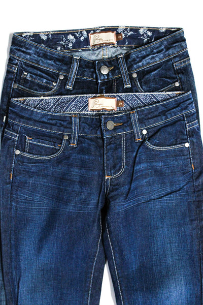 Paige Women's Low Rise Jeans Blue Size 24 Lot 2