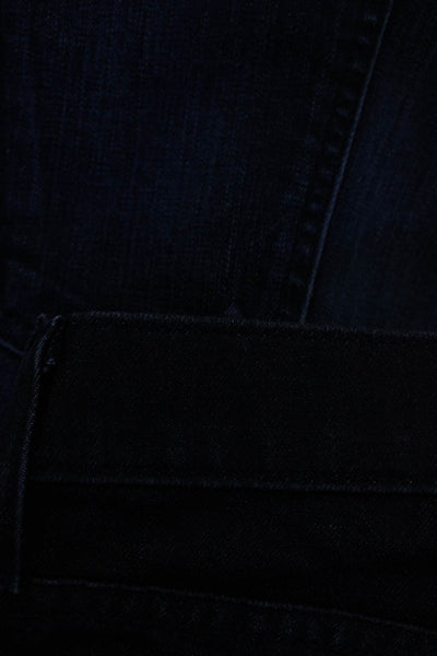 Current/Elliot Womens Denim Dark Wash Slim Skinny Jeans Blue Size 32 26 Lot 2