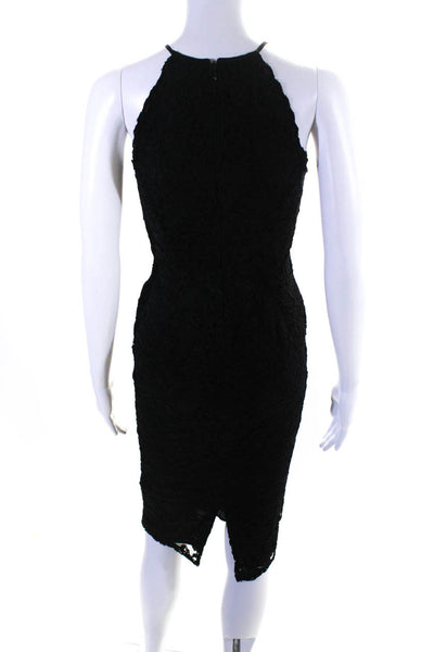 Yumi Kim Women's Lace Halter Mini Dress Black XS