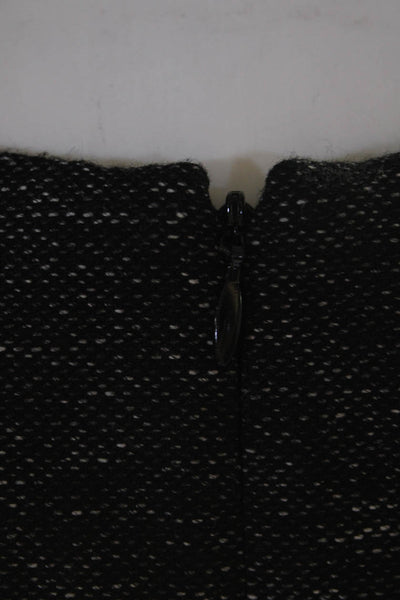Theory Women's Scoop Neck Sleeveless A-Lined Mini Dress Black Size 2