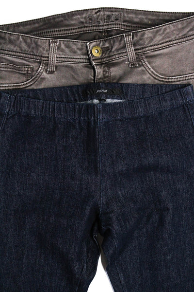 DL 1961 Joes Womens Cotton Zipped Hem Straight Skinny Jeans Blue Size 29 S Lot 2