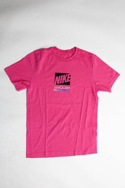 Nike Women's Crewneck Short Sleeves T-Shirt Pink Orange Black Size S Lot 3