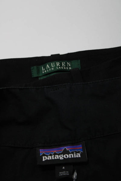 Lauren Ralph Lauren Patagonia Womens Black High Rise Dress Pants Size 8 4 Lot 2