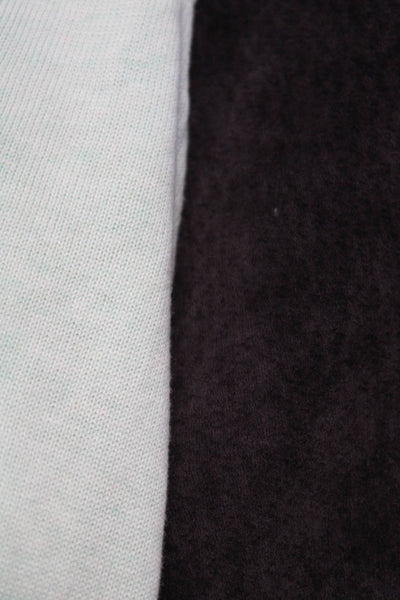 Lilla P Women's Cotton Long Sleeve V-Neck Sweater Mint Green Size XS Lot 2