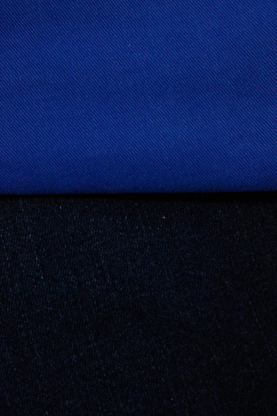 Rag & Bone J Brand Womens Zip Front Solid Skinny Jeans Blue Size 26/28 Lot 2