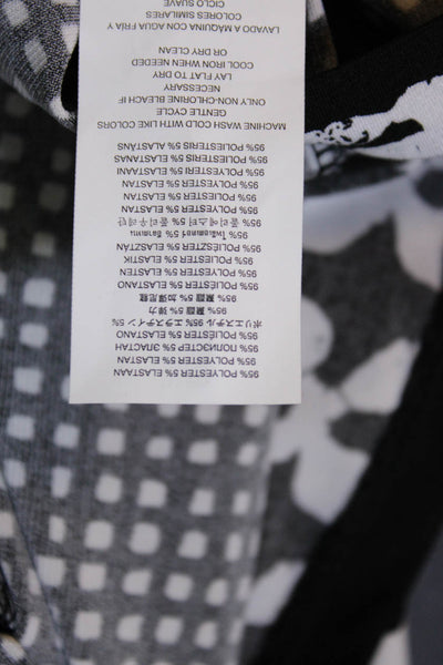 Michael Kors Womens Long Sleeve Casual Lightweight Spotted Print Dress Size XS