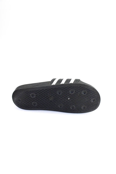 Adidas Womens Slide On Sandals Black Size 6