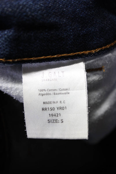 J. Galt Shanghai Everlane Womens Dark Wash Tapered Jeans Blue Size S/4 Lot 2