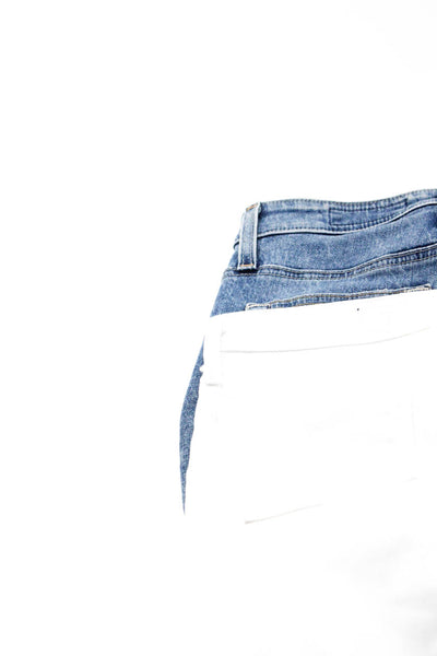 Adriano Goldschmied Women's Super Skinny Ankle Denim Jeans White Size 25 Lot 2