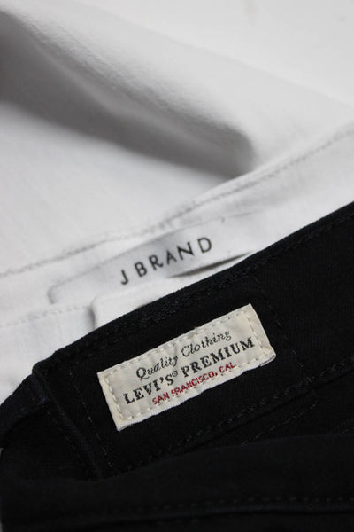 Levis J Brand Womens Jeans Pants Black Size 25 Lot 2