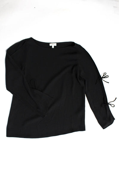 Wilfred Six Crisp Days Womens Blouse Top Sweater Vest Gray Black Size XS Lot 2