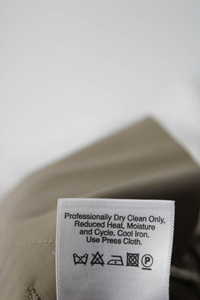 Cloth & Stone Women's Low Rise Linen Drawstring Capri Trousers White L Lot 2