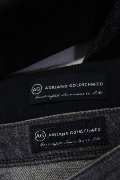 AG Adriano Goldschmied Womens The Legging Jeans Gray Blue Size 25 Lot 2