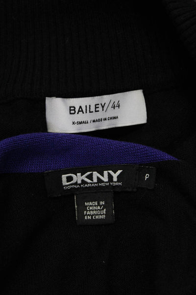 Bailey 44 Donna Karan New York Womens Off Shoulder Sweater Black Size XS/P Lot 2