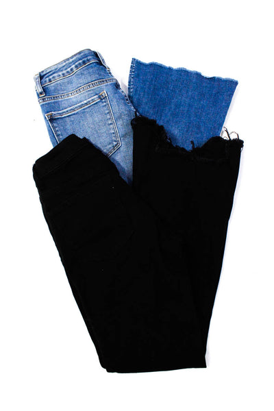 Flying Monkey Women's Midrise Five Pockets Straight Denim Pant Black Size 24 Lot