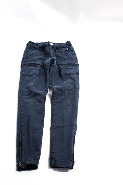 Joie Jeans Womens Skinny Leg Jeans Green Blue Size 26 25 Lot 2