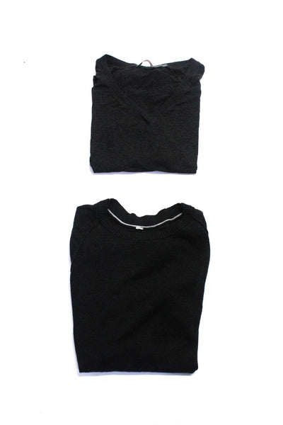 Feel The Piece Lululemon Womens Sweater Dark Gray Long Sleeve Top Size M lot 2