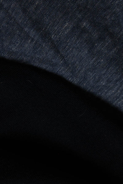 Polo Ralph Lauren Womens Short Sleeved V Neck Shirt Turtleneck Blue Size L Lot 2