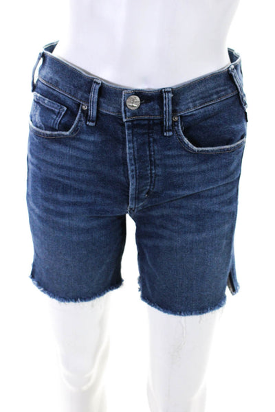 McGuire Womens Denim Fine Cut Off Shorts Blue Cotton Size 26