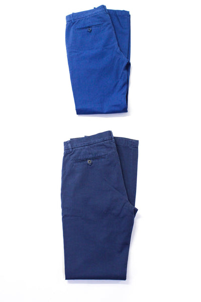 Band Of Outsiders Men's Pleated Front Chino Pants Blue Size 28 Lot 2
