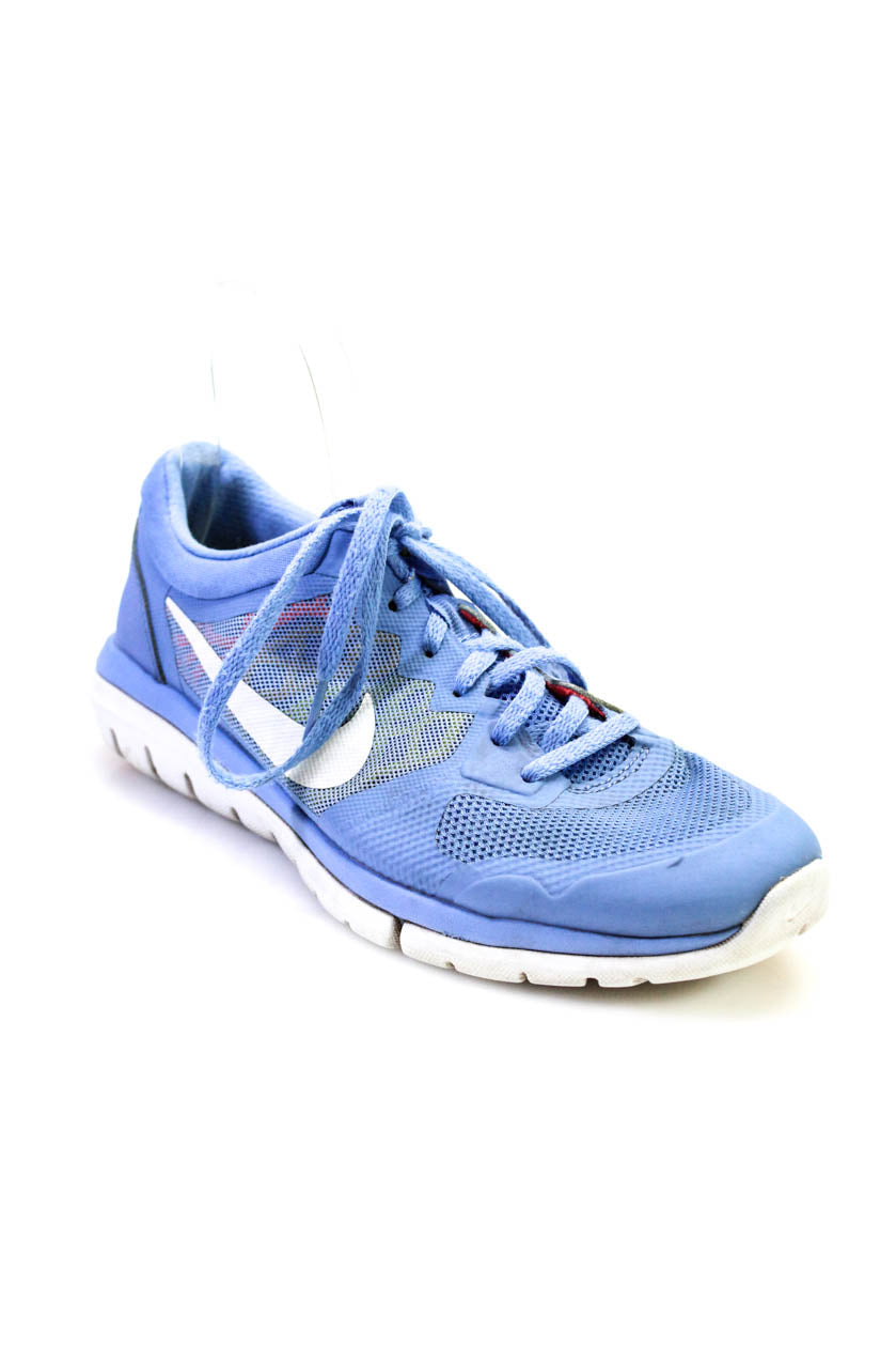 Nike Womens Fitsole Laser Nylon Running Sneakers Light Blue Pink S - Shop Linda's Stuff