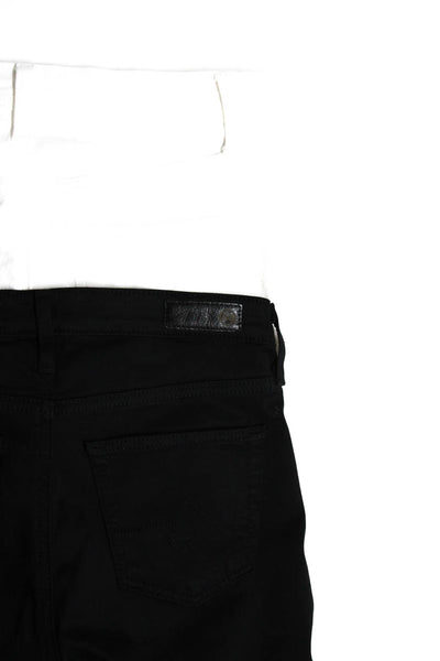 Adriano Goldschmied Women's Slim Straight Ankle Denim Jeans Black Size 24 Lot 2