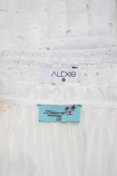 Letarte Alexis For Target Womens Top Blouse Mini Dress White Size XS XXS Lot 2