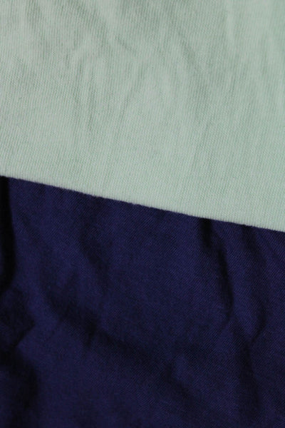 Splendid Women's V-neck Cotton Tie Dye Short Sleeve T-Shirt  Blue XS Lot 2