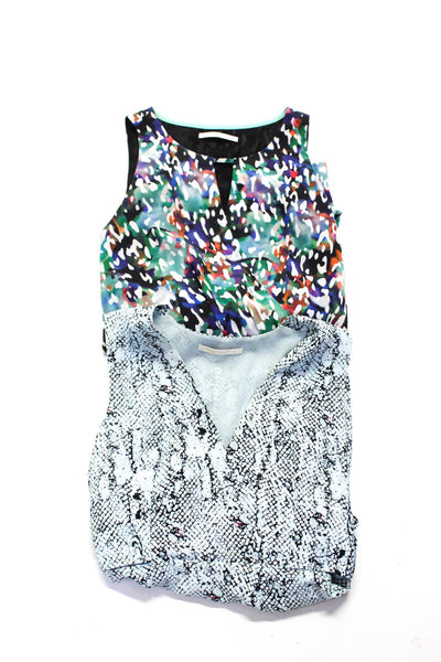 Cooper & Ella Womens Multicolor Printed Sleeveless Shift Dress Size S lot 2