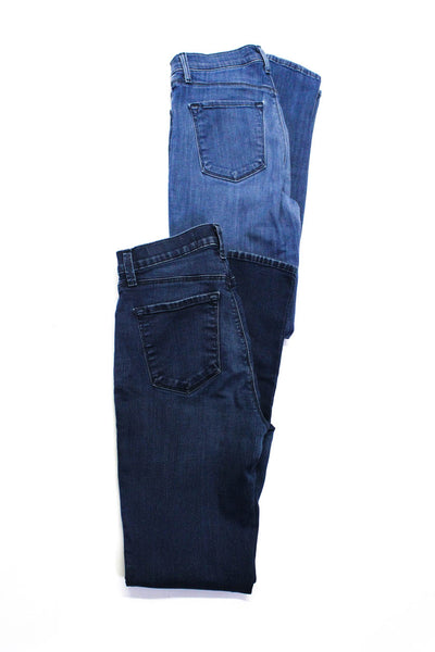 J Brand Womens Skinny Jeans Blue Size 28 Lot 2