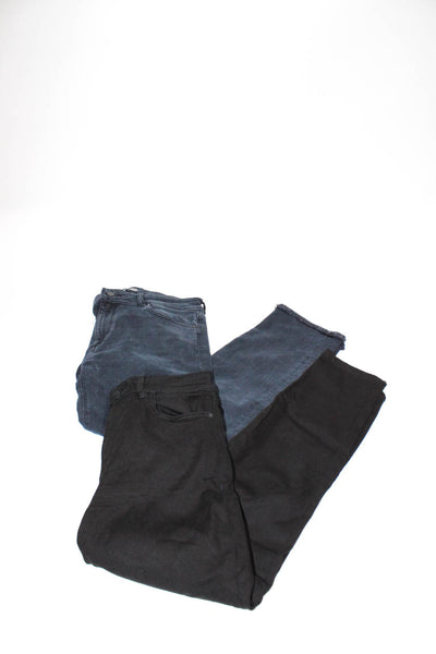 DL1961 Womens Mara Ankle Straight Farrow Skinny Jeans Blue Black Size 27 Lot 2