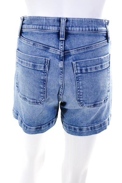 Joe's Collection Womens High Rise Jet Pocket Casual Denim Shorts Blue Size 26