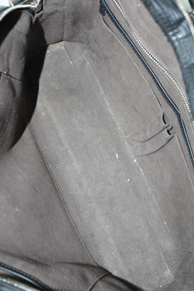 Louis Vuitton Unisex Epi Leather Porte Documents Zip Top Briefcase Black Handbag