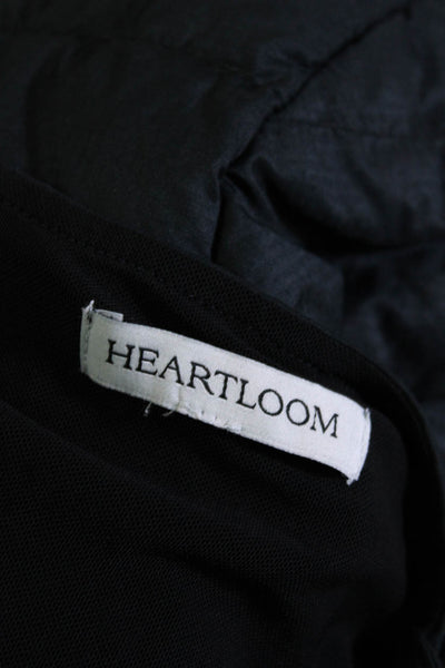Heartloom Womens Spaghetti Strap Slip Dress Black Size Extra Small