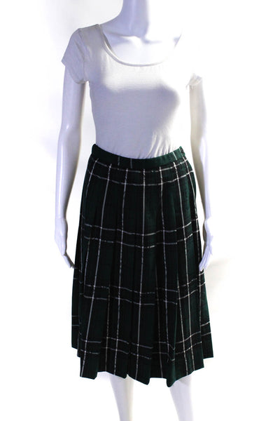 BFA Classics Pendleton Womens Unlined Midi Skirts Brown Green Size 4P 6 Lot 2