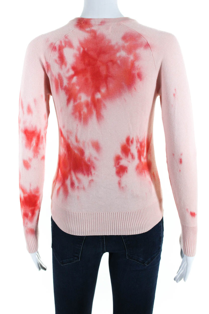 Lovers + Friends Womens Tie Dye Print Sweater Pink Red Size Extra Smal -  Shop Linda's Stuff