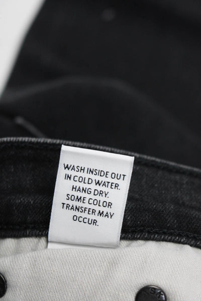 ASKKNY AG-ED Denim Women's Skinny Jeans Black Gray Size 24 25 Lot 2