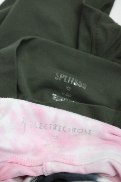 Splits59 Women's Leggnigs Tie Dye Pencil Skirt Green Pink Size XS Lot 2