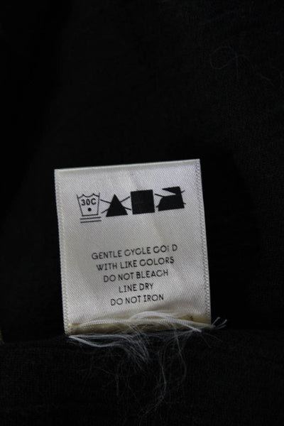 Suzie Kondi Womens GAUZE BUTTON BLOUSE SS21-1 BLACK Size XS