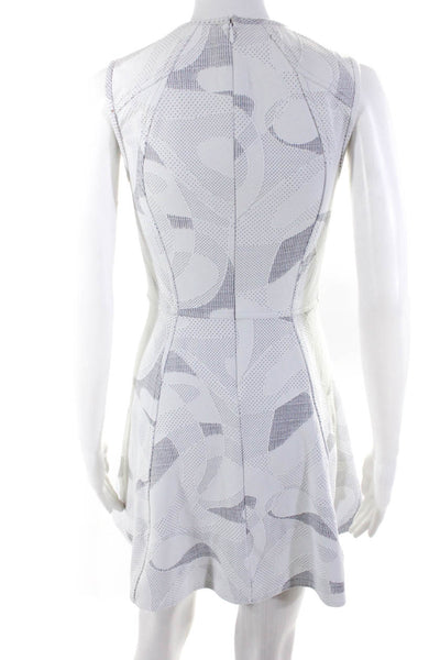 Cut25 by Yigal Azrouel Womens Sleeveless A Line Dress White Size 4
