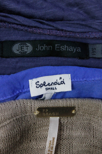 Jet John Eshaya Splendid Free People Womens Shirts Sweater Size Small Lot 3
