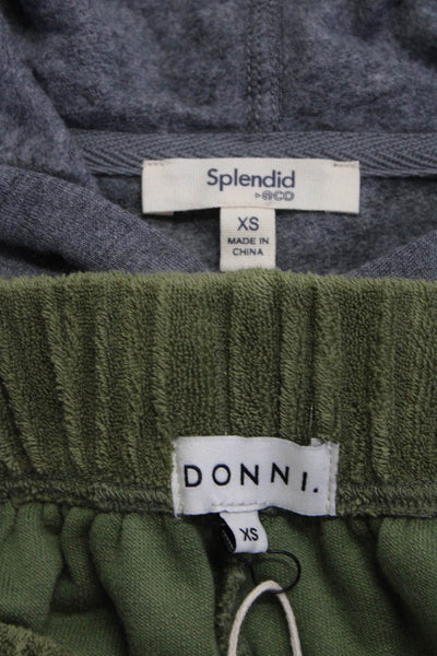 Splendid Donni Womens Sweatshirts Sweatpants Pants Gray Size XS Lot 2