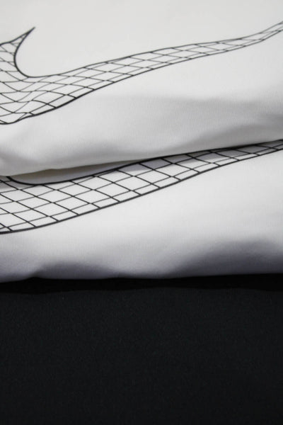Nike Women's Crewneck Long Sleeves Athletic Blouse White Size L Lot 3