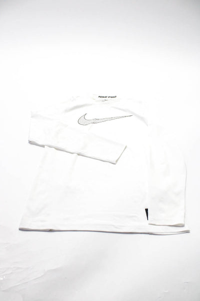 Nike Women's Crewneck Long Sleeves Athletic Blouse White Size L Lot 3