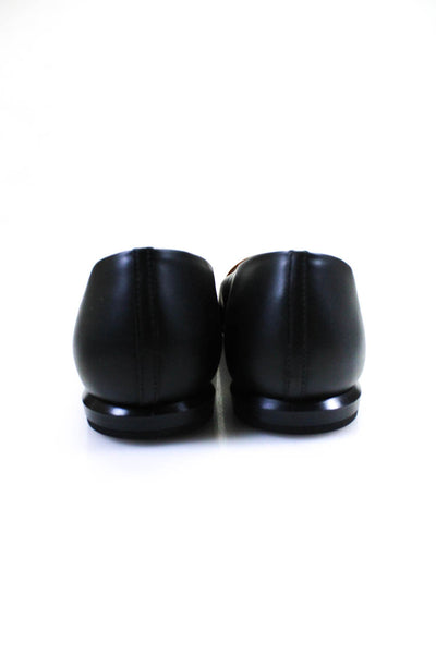 Everlane Womens Black / Cognac The Modern Point  Size 8H.RFB