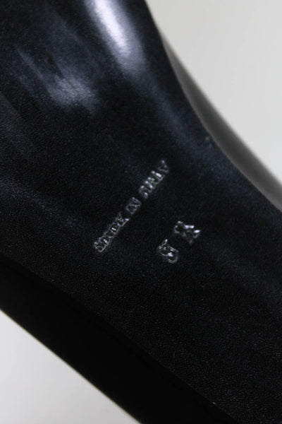 Everlane Womens Black / Cognac The Modern Point  Size 8H.RFB