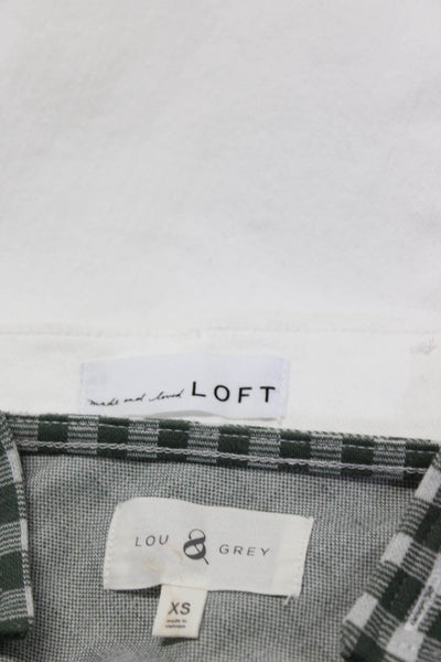 Lou & Grey Loft Womens Skinny Jeans Sheath Dress Size 24 Small Lot 2