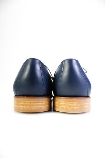 Everlane Womens Navy The Modern Oxford  Size 8H.RFB