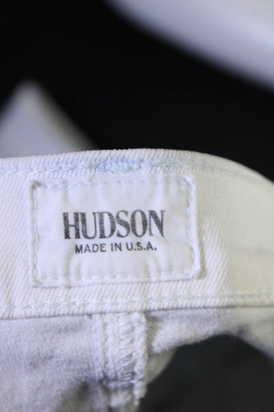 Hudson Womens Mid Rise Krista Super Skinny Leg Jeans Blue Size 28